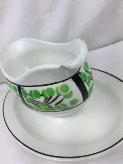 Saucière ancienne made in France Digoin Sarreguemines