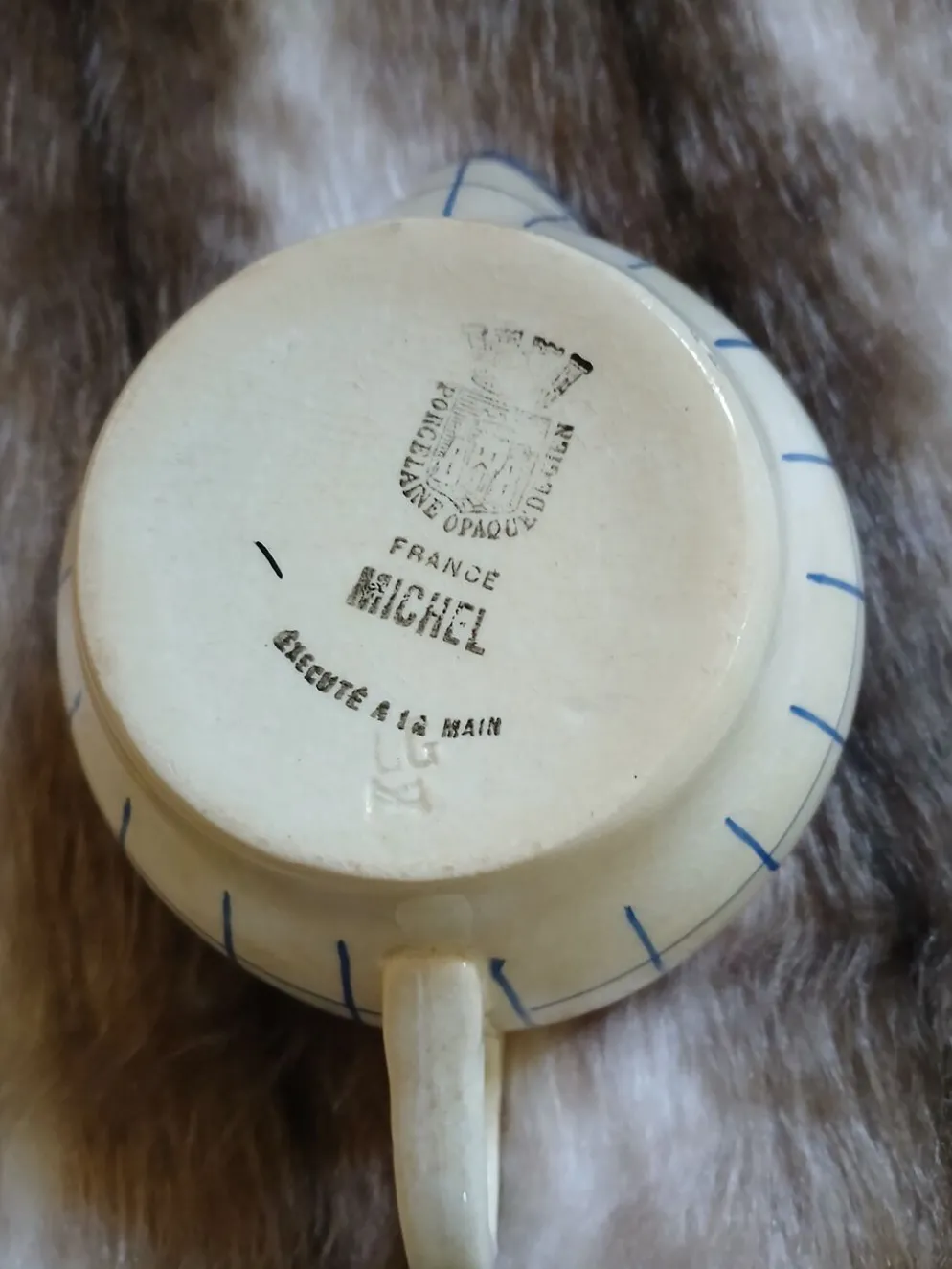 Saucière ancienne "Michel " de Gien