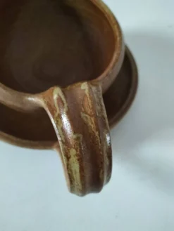 Saucière artisanale en grès
