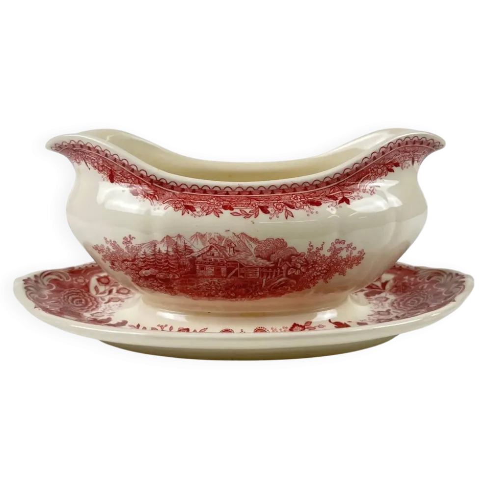 Saucière "Burgenland", Villeroy & Boch, rouge