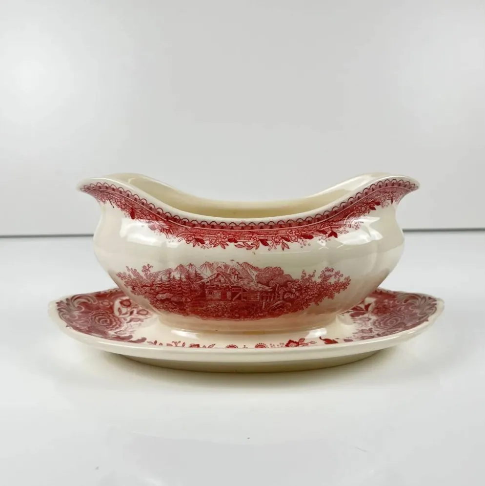 Saucière "Burgenland", Villeroy & Boch, rouge