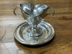 Saucière Christofle en métal argenté