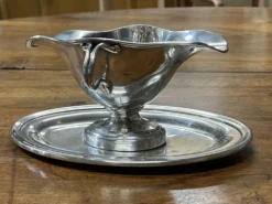 Saucière Christofle en métal argenté