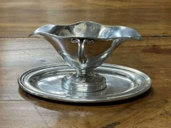 Saucière Christofle en métal argenté