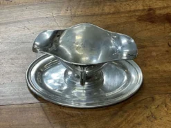 Saucière Christofle en métal argenté
