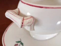 Saucière couverte sur dormant Sarreguemines