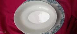 Saucière céramique de Longwy modèle printemps