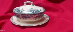 Saucière céramique de Longwy modèle printemps