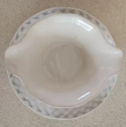 Saucière double terre de fer Digoin Sarreguemines