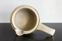Saucière en céramique en grès du milieu du siècle
