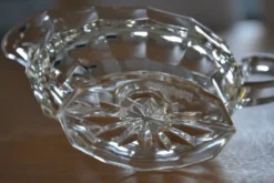 Saucière en cristal