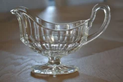 Saucière en cristal
