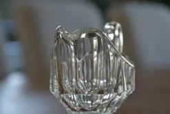 Saucière en cristal