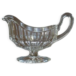 Saucière en cristal