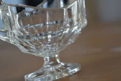 Saucière en cristal