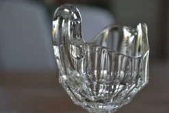 Saucière en cristal