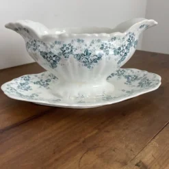 Saucière en faïence de Maastricht modèle Clara