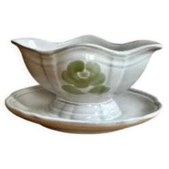 Saucière en faïence , Niderviller