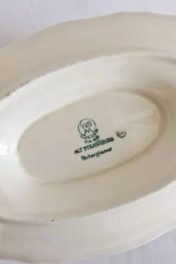 Saucière en faïence vintage 