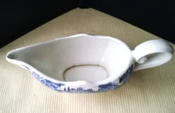 Saucière en faience de Lunéville "English Style"