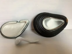 Saucière en forme de coquillage