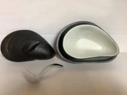 Saucière en forme de coquillage