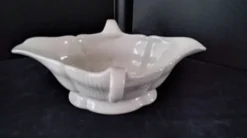 Saucière en porcelaine blanche Pillivuyt