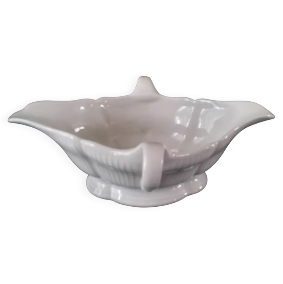Saucière en porcelaine blanche Pillivuyt