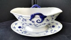 saucière en porcelaine Danoise Kjobenhavn