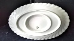 Saucière en porcelaine de Limoges Haviland Modèle "Torse "