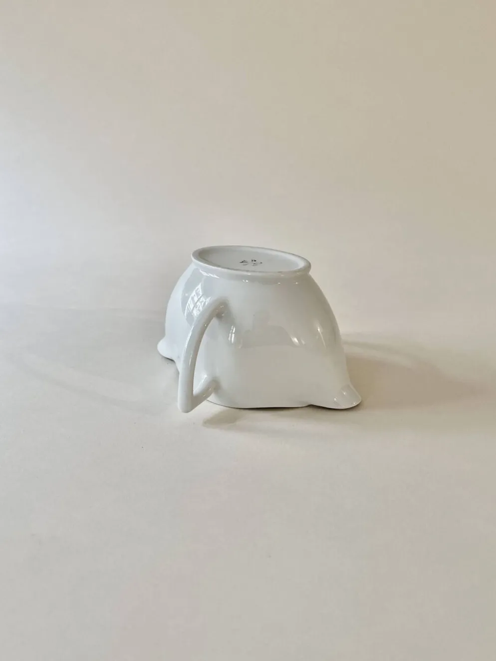 Saucière en porcelaine de Limoges