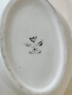 Saucière en porcelaine de Limoges
