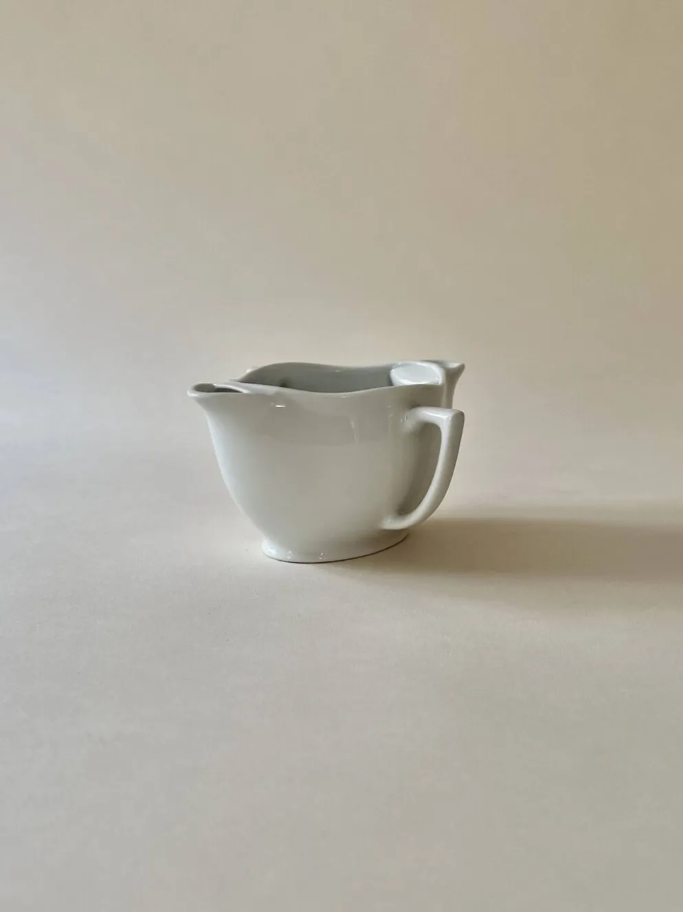 Saucière en porcelaine de Limoges