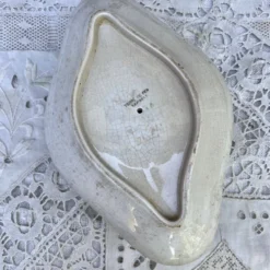 Saucière en terer de fer polychrome 