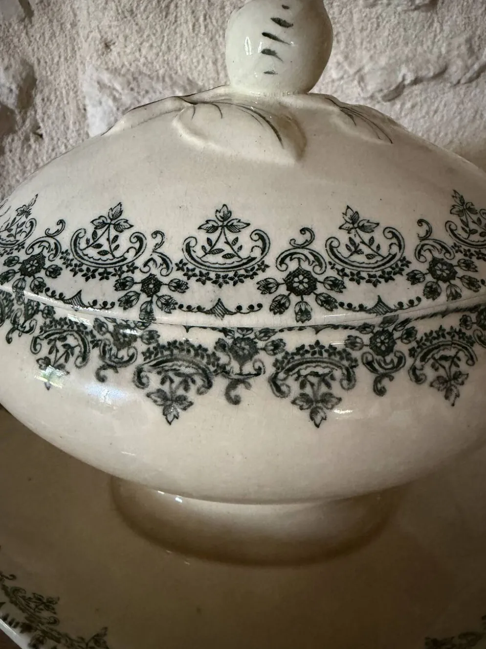 Saucière en terre de fer H.Boulenger