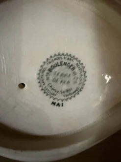Saucière en terre de fer H.Boulenger