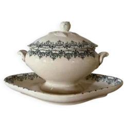 Saucière en terre de fer H.Boulenger