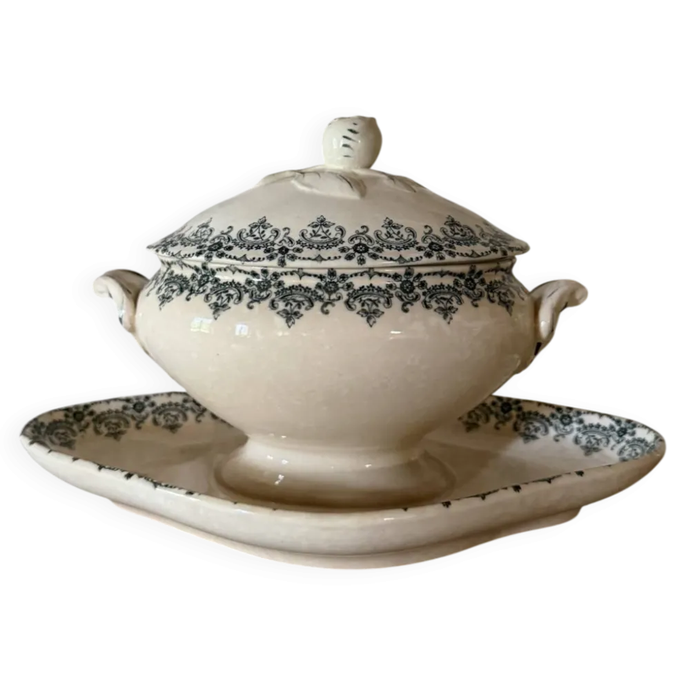 Saucière en terre de fer H.Boulenger