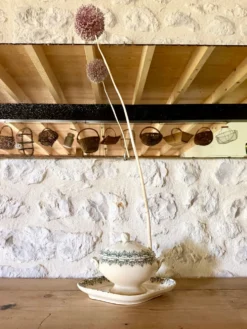 Saucière en terre de fer H.Boulenger
