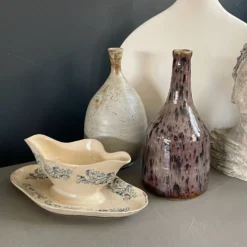 Saucière en terre de fer Longwy modèle Russe - Ref 939