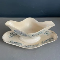 Saucière en terre de fer Longwy modèle Russe - Ref 939