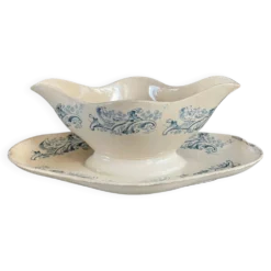 Saucière en terre de fer Longwy modèle Russe - Ref 939