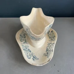 Saucière en terre de fer Longwy modèle Russe - Ref 939