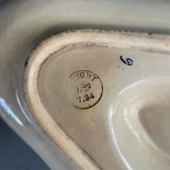 Saucière en terre de fer Longwy modèle Russe - Ref 939
