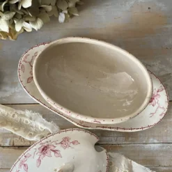 Saucière en terre de fer Lunéville modèle Hollandais
