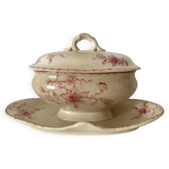 Saucière en terre de fer Lunéville modèle Hollandais