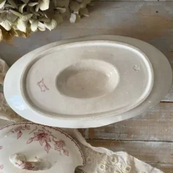 Saucière en terre de fer Lunéville modèle Hollandais