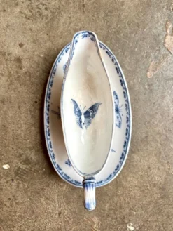 Saucière en terre de fer, service