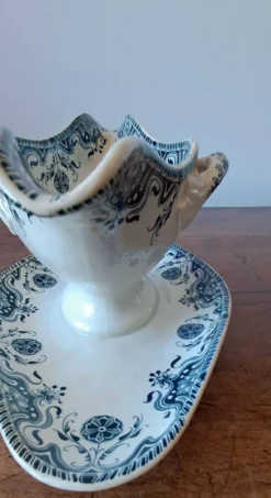 Saucière Etoilé de Badonviller. Terre de fer