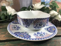 Saucière et son dormant Gien Royal